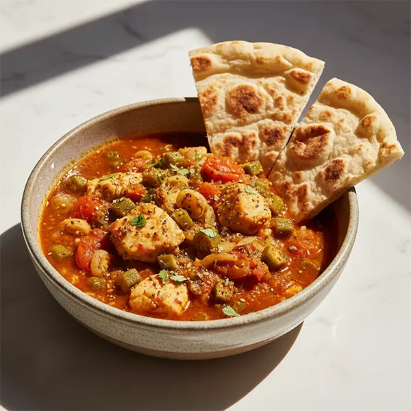 Zong Fish Stew With Emirati Flat bread